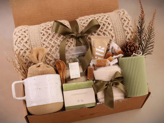 Gift Box For Her, Gift For Women, Gift For Mom, Sending A Hug, Thinking Of You, Thank You Gift, Birthday Gift Box, Hygge Gift, Care Package